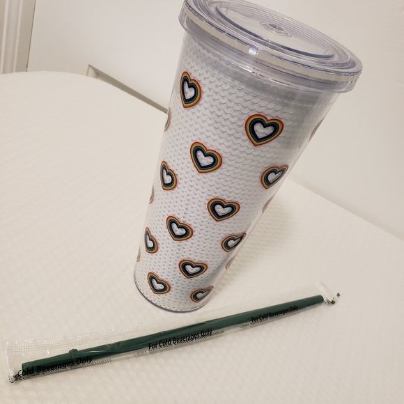 Tumbler/Goblet Pride Cold Beverage Tumbler w/lid 22 oz. - Picture 2 of 9